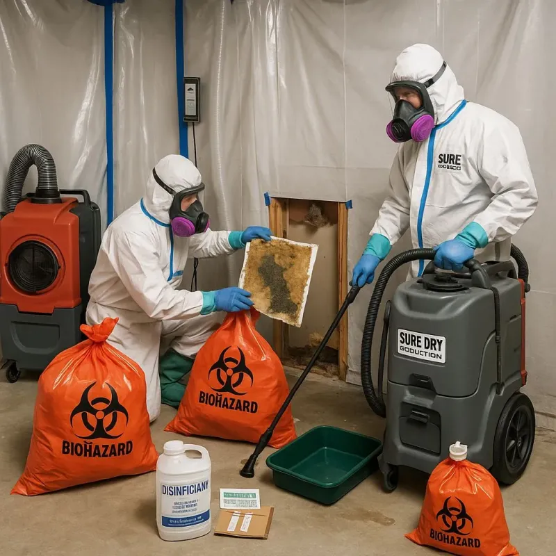 Contaminated Water Handling Protocols process in Princeton, MA