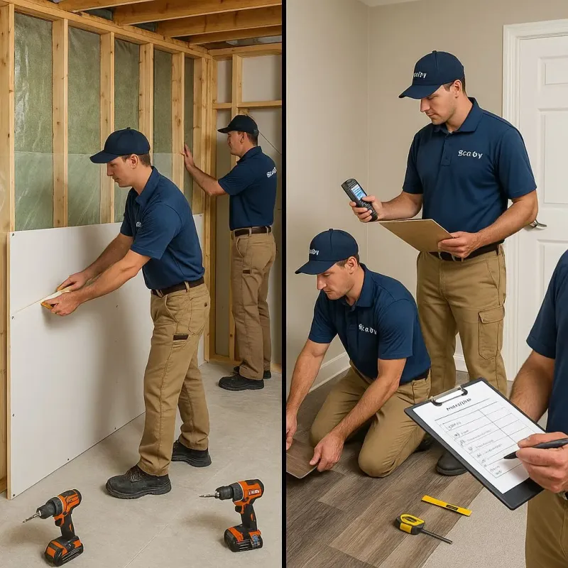 Repairs and Reconstruction process in Princeton, MA